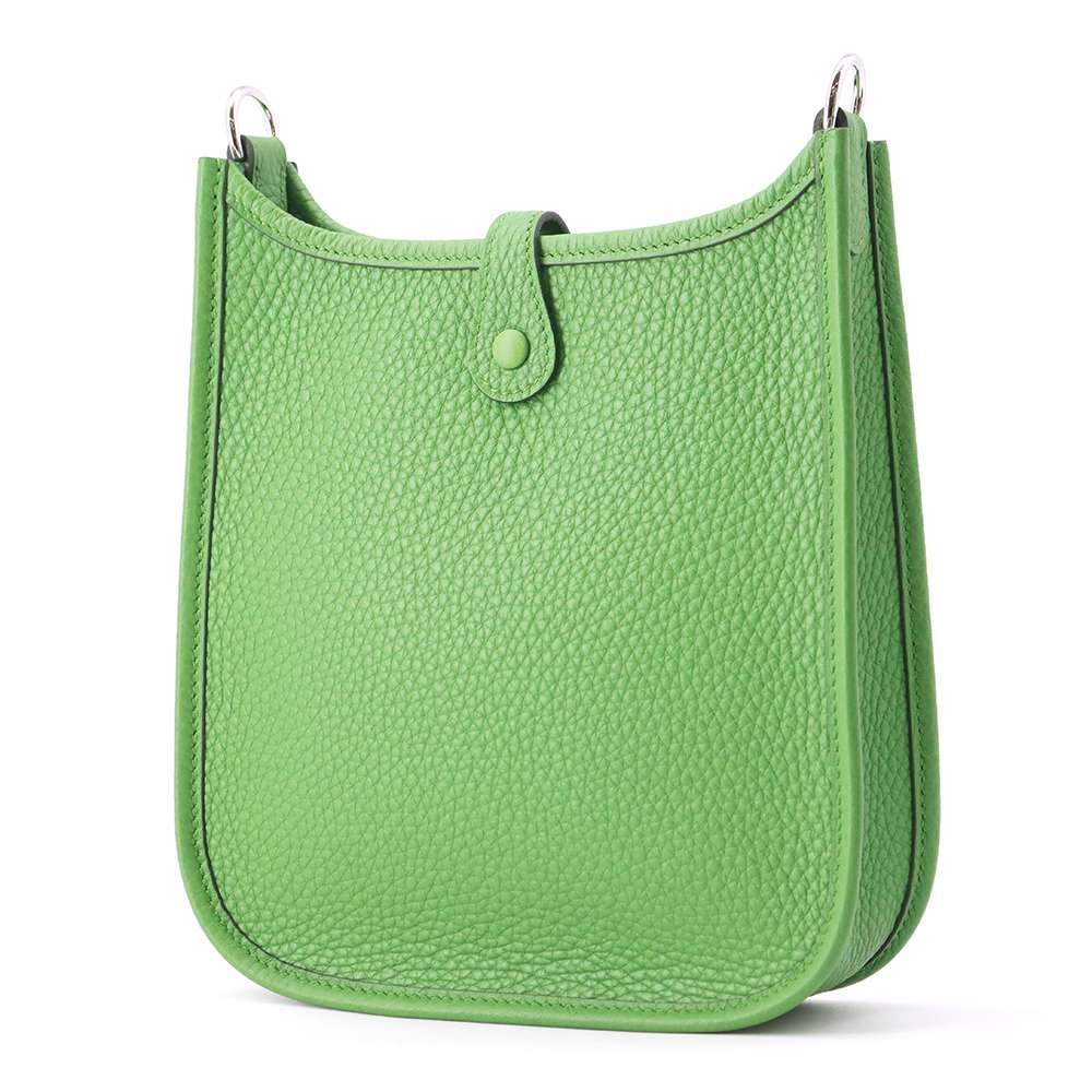 HERMES Evelyne Vert Yucca Taurillon Clemence Size TPM