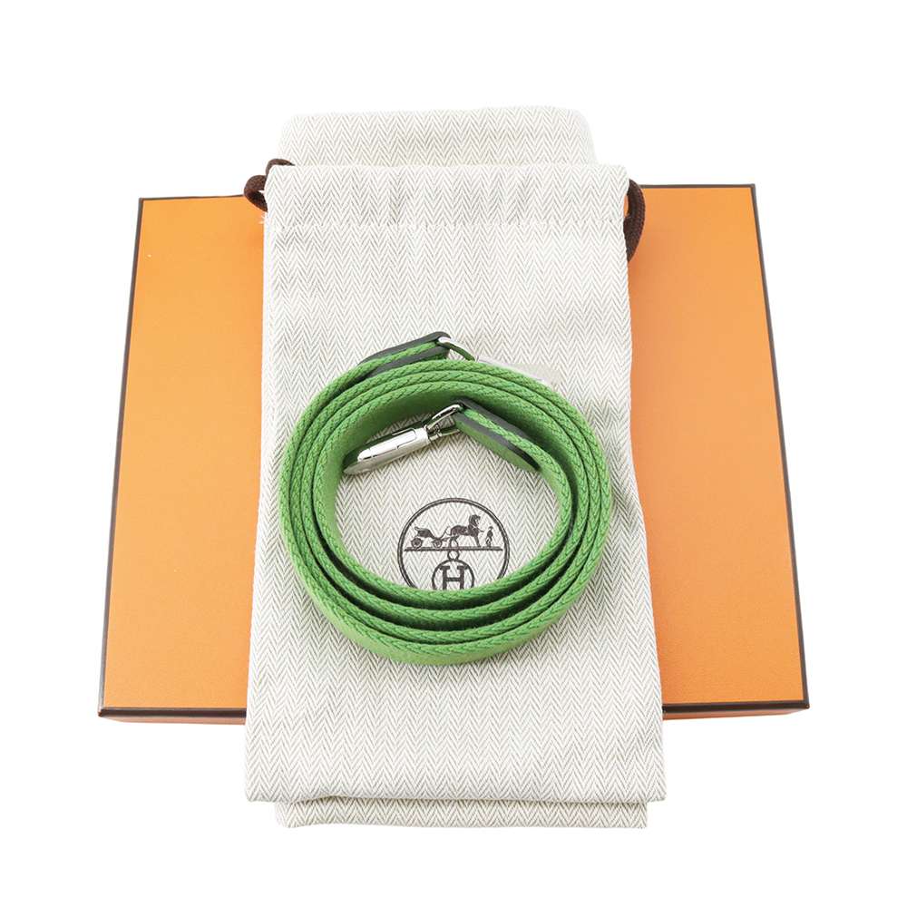 HERMES Evelyne Vert Yucca Taurillon Clemence Size TPM