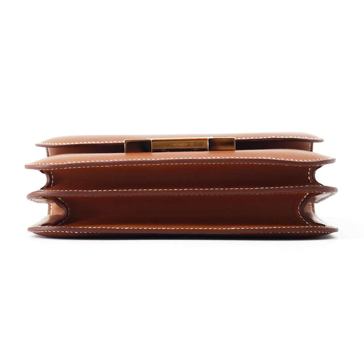 HERMES Constance3 Miroir Fove Barenia Leather Size Mini