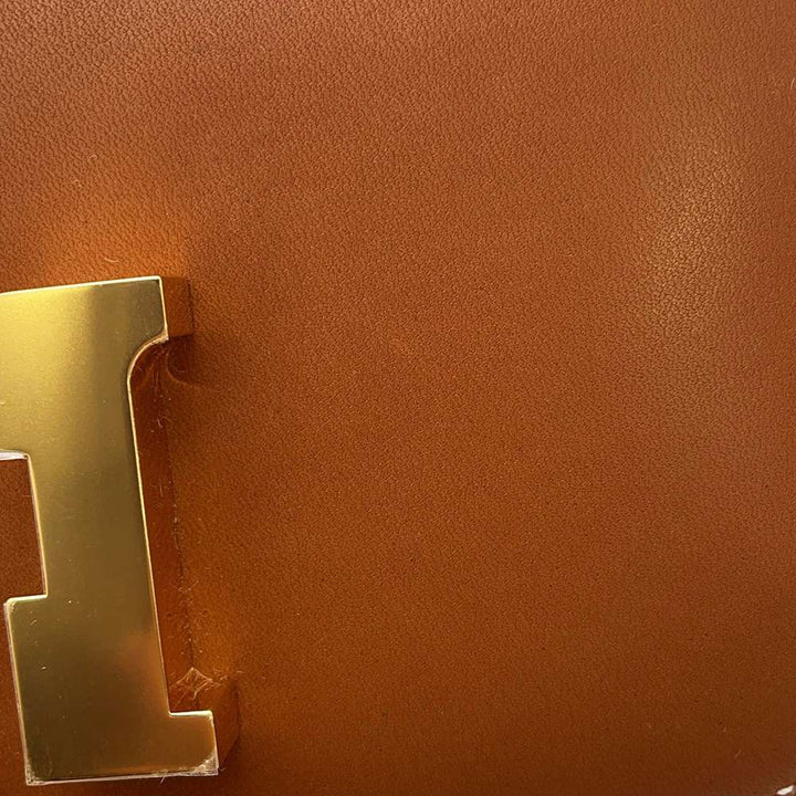 HERMES Constance3 Miroir Fove Barenia Leather Size Mini