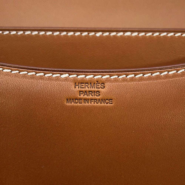 HERMES Constance3 Miroir Fove Barenia Leather Size Mini
