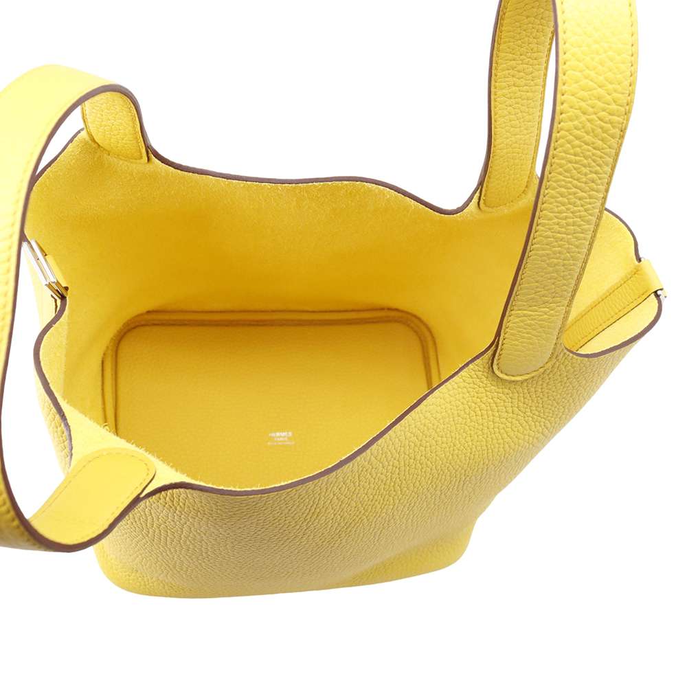 Hermes Picotin Lock Sun Taurillon Clemence Size MM