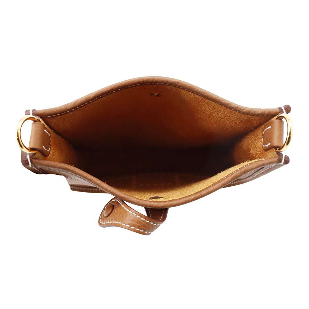 HERMES Evelyne Gold Taurillon Clemence Size TPM
