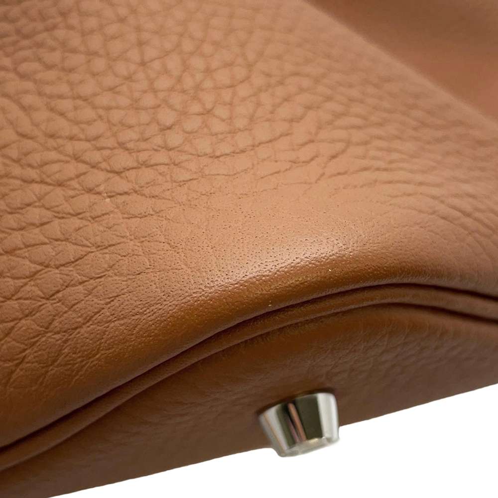 HERMES Picotin Lock Gold Taurillon Clemence Size MM