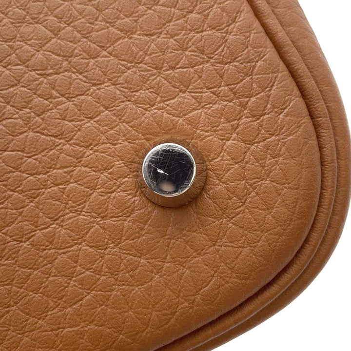 HERMES Picotin Lock Gold Taurillon Clemence Size MM