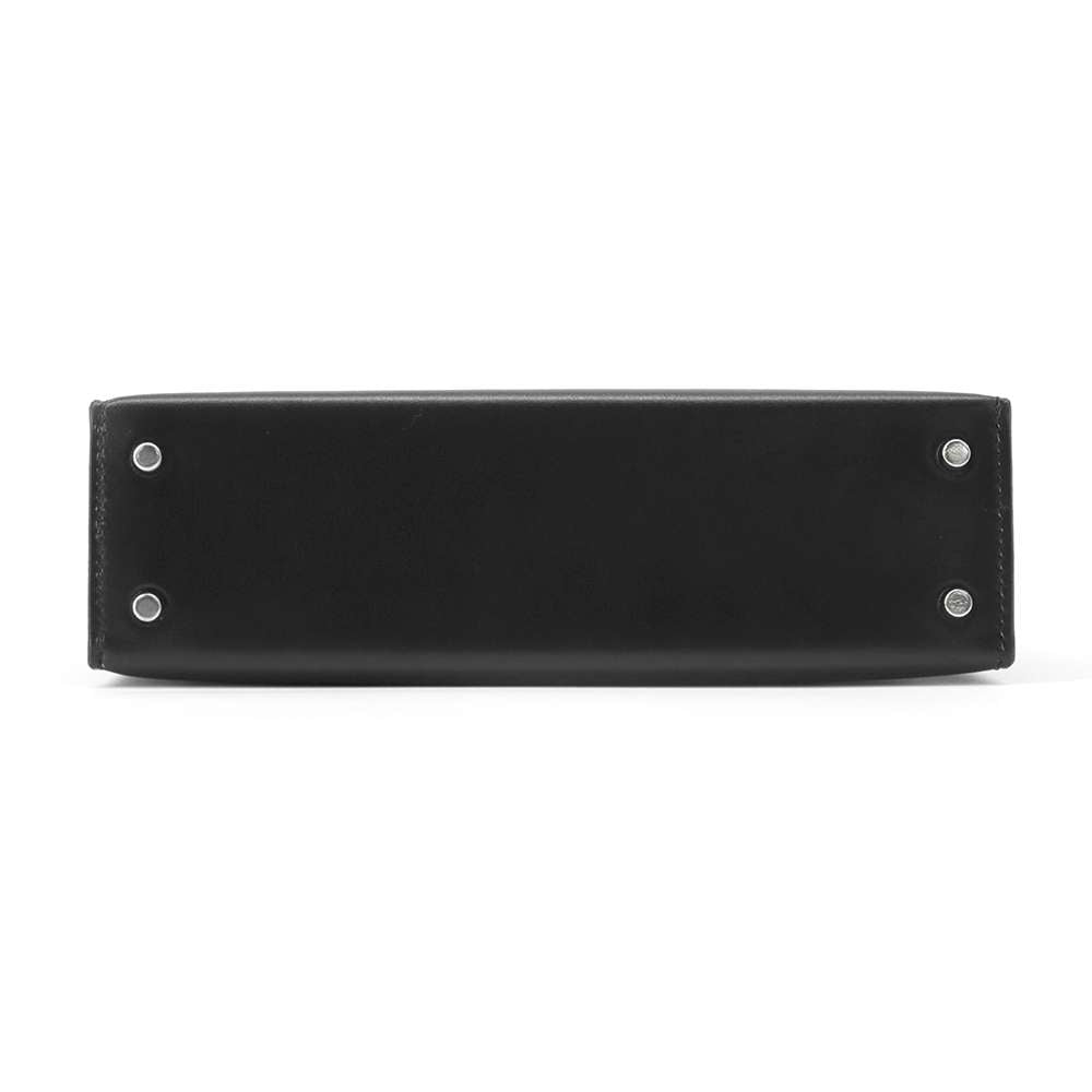 Hermes Mini kelly do Black Box Calf Leather