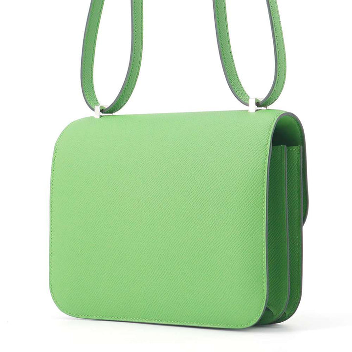 Hermes Constance3 Miroir Vert Yucca Epsom Size Mini
