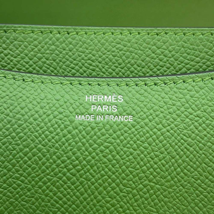 Hermes Constance3 Miroir Vert Yucca Epsom Size Mini
