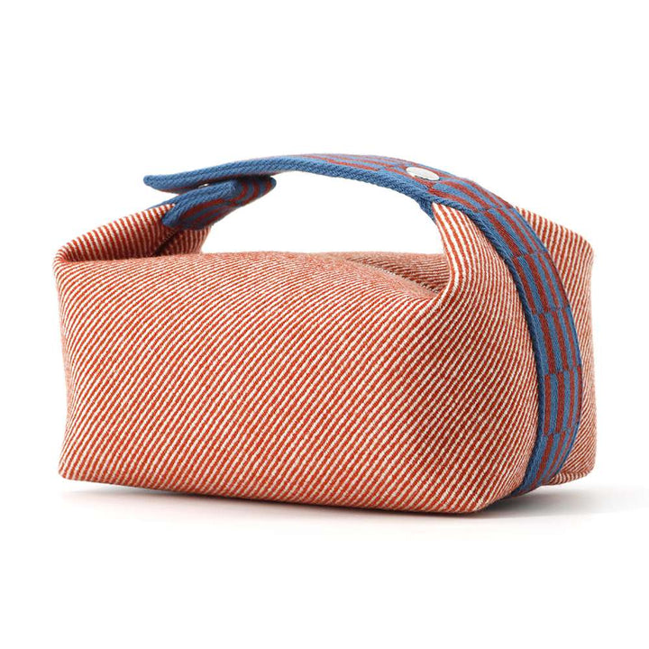 HERMES Brid a Black tomet Canvas Size PM