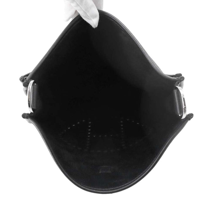 HERMES Evelyne3 Black Taurillon Clemence Size PM