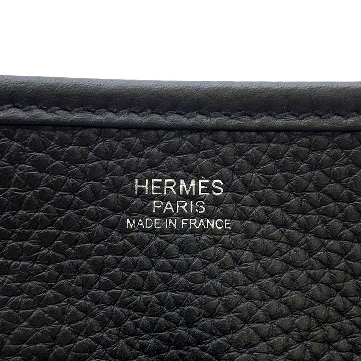 HERMES Evelyne3 Black Taurillon Clemence Size PM