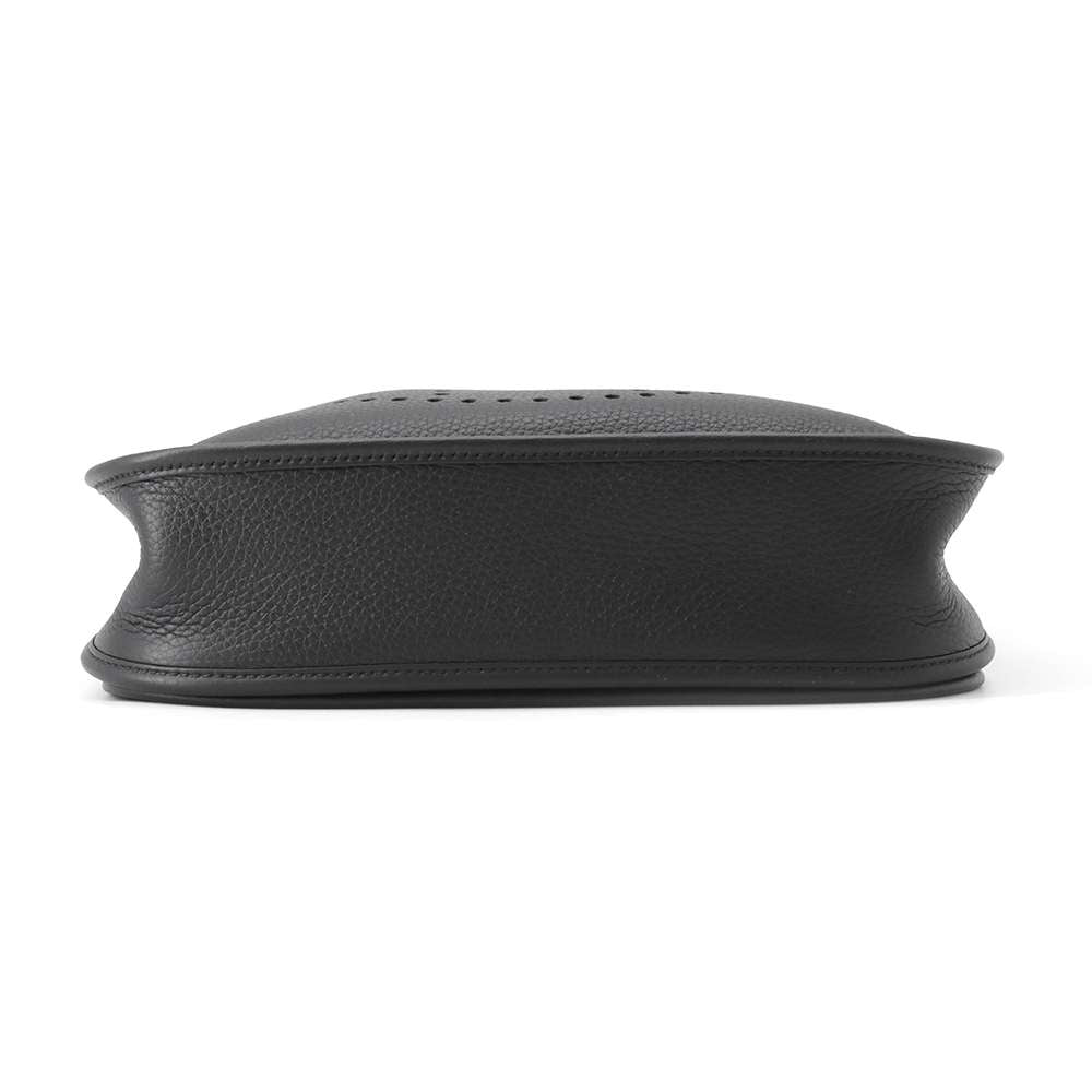 HERMES Evelyne3 Black Taurillon Clemence Size PM