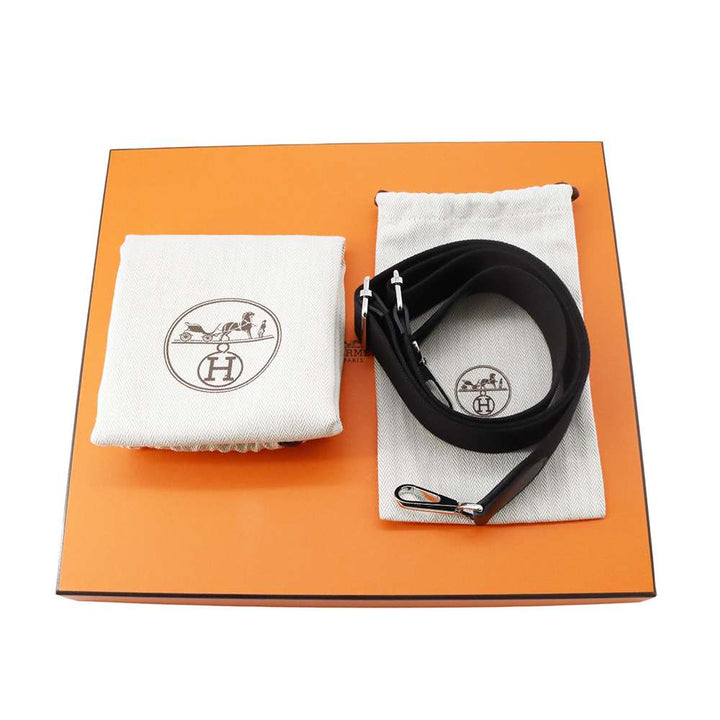 HERMES Evelyne3 Black Taurillon Clemence Size PM
