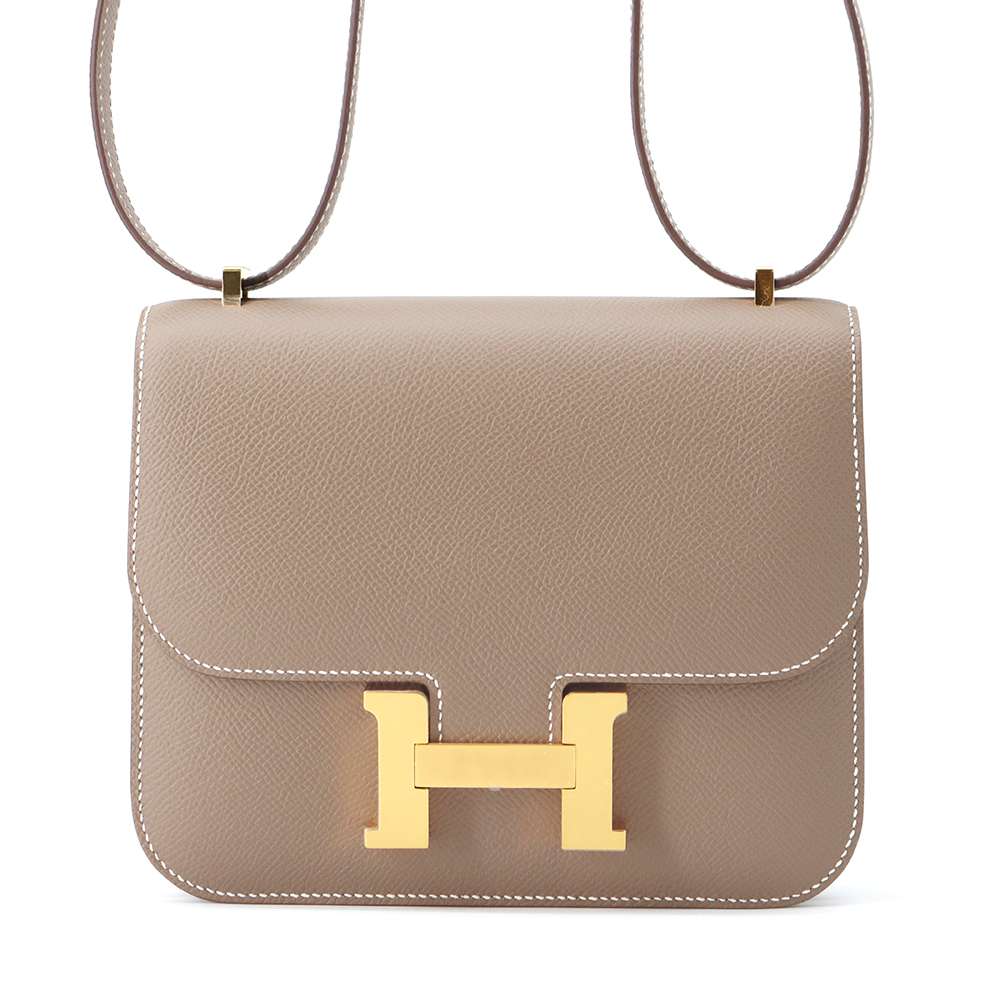 HERMES Constance3 Miroir Etoupe Epsom Size Mini