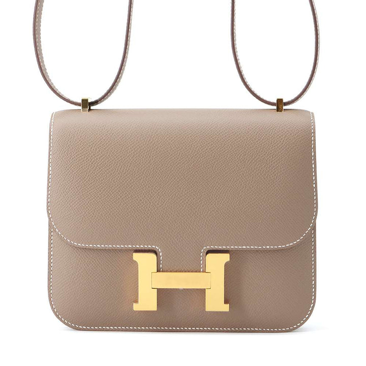 HERMES Constance3 Miroir Etoupe Epsom Size Mini