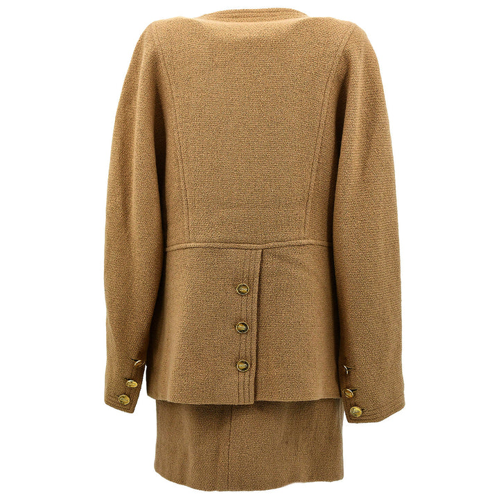 Top Quality Chanel tweed open-front jacket skirt suit #34