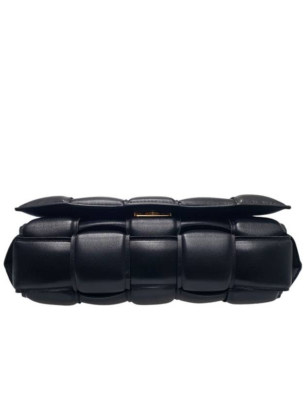 Bottega veneta 631421 Padded cassette gold chain shoulder bag