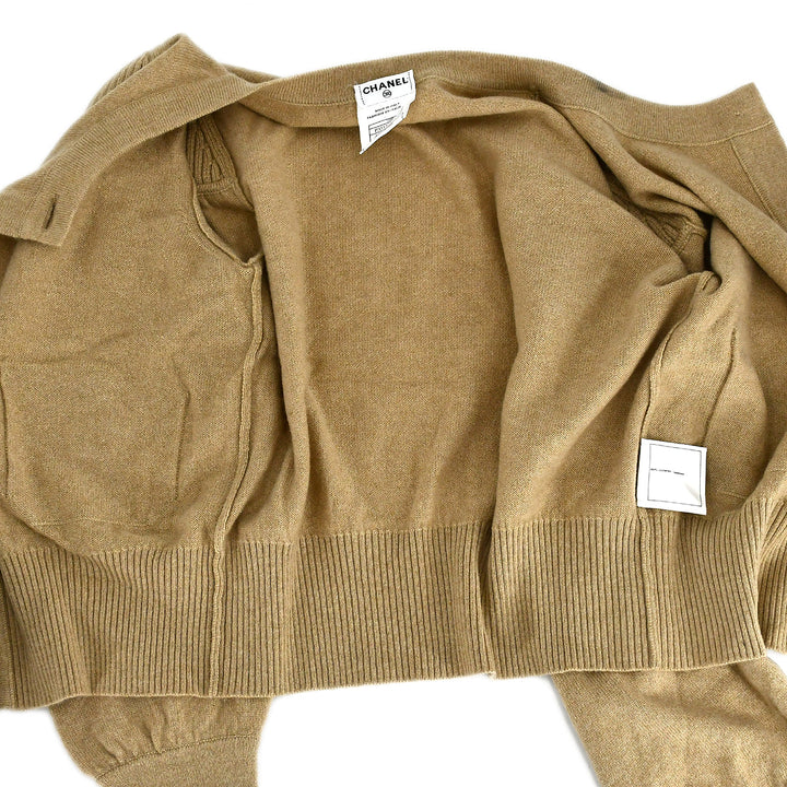 Top Quality Chanel Cardigan Beige 09P #34