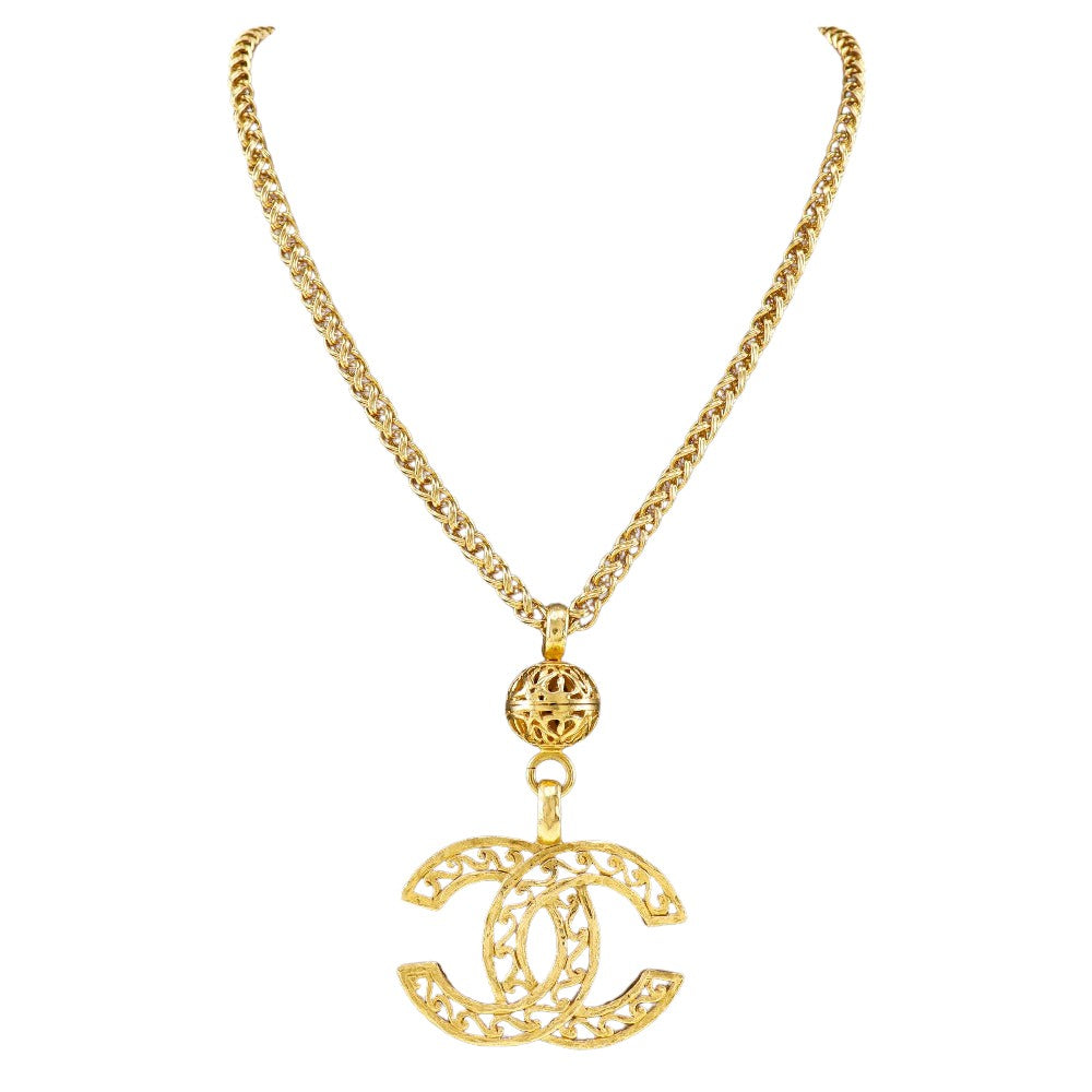 Top Quality Chanel Coco Mark Necklace