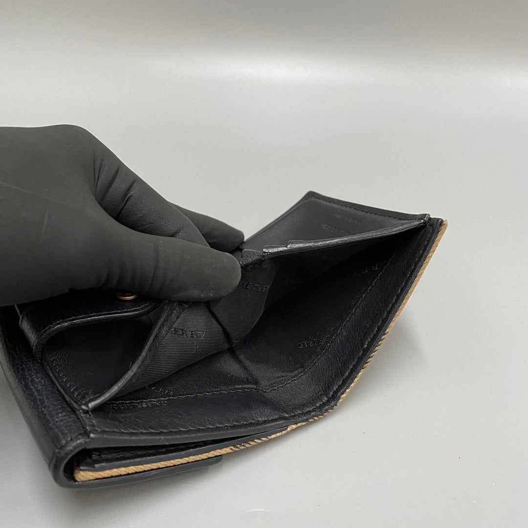 Burberry Check Link Wallet