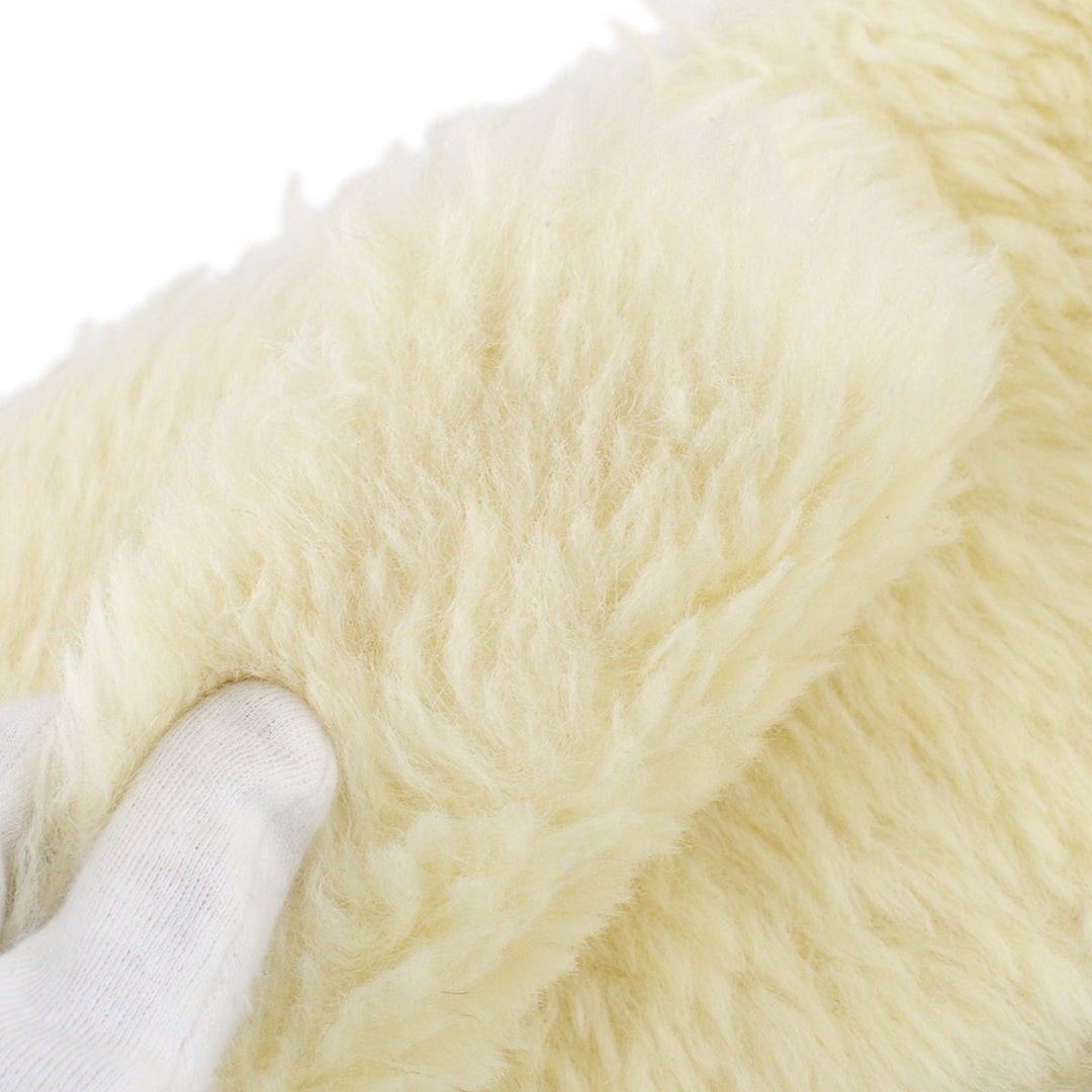Top Quality Chanel Fur Shawl White Small New