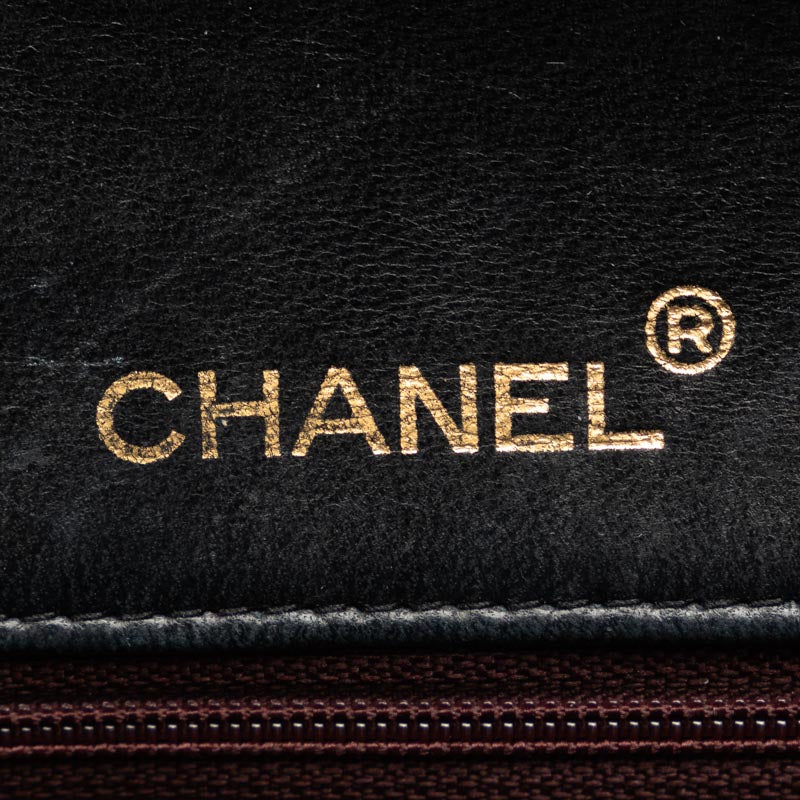Top Quality Chanel Matrace 23 Cocomark Full Flap Chain  houlder Bag Black Leather  Chanel