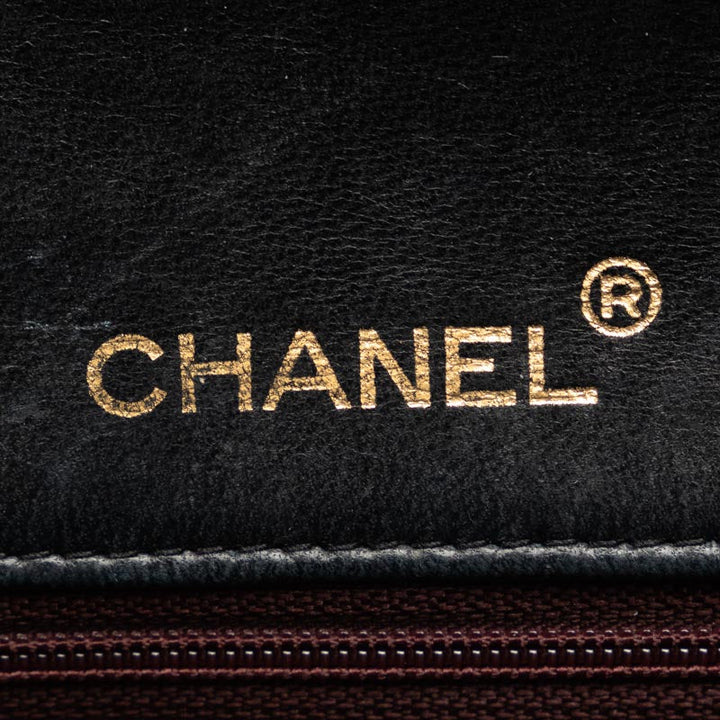 Top Quality Chanel Matrace 23 Cocomark Full Flap Chain  houlder Bag Black Leather  Chanel