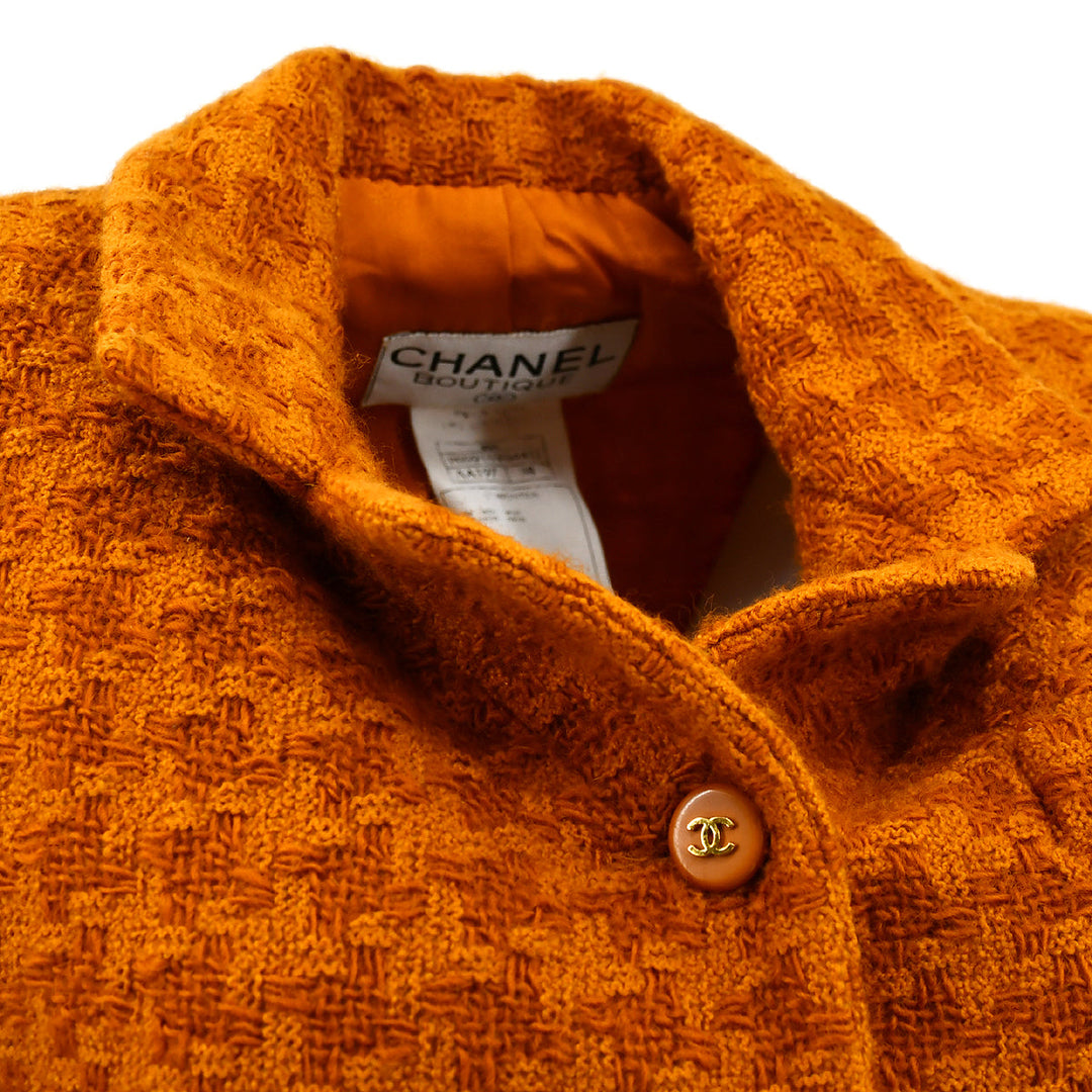 Top Quality Chanel Fall 1995 Fall CC-button tweed blazer #38