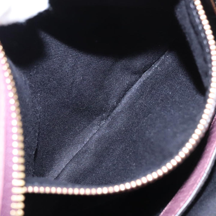 Chloe Etel Hand Bag Leather 2way Pink Gold 97477