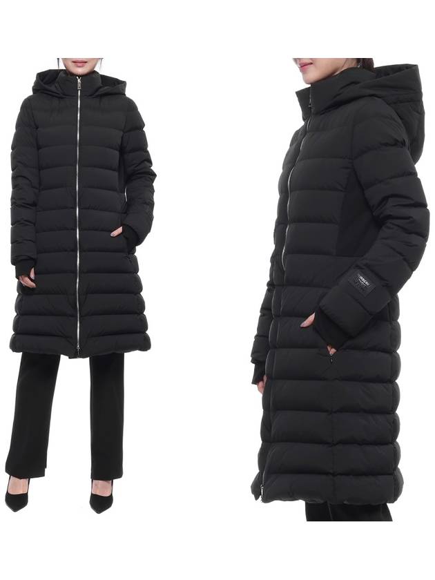 Burberry WoMen's New Bridge Down Long Padding Black