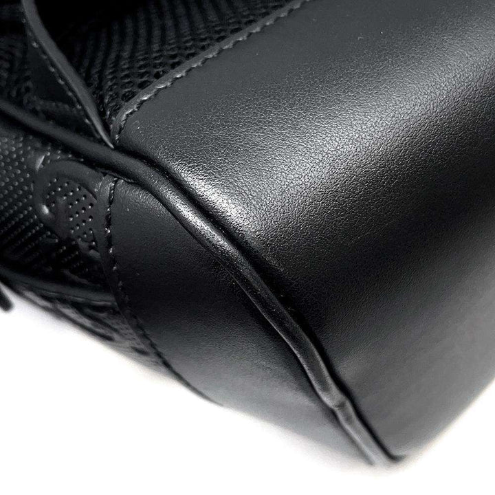 GUCCI GG Embossed Backpack Black 658579 Leather