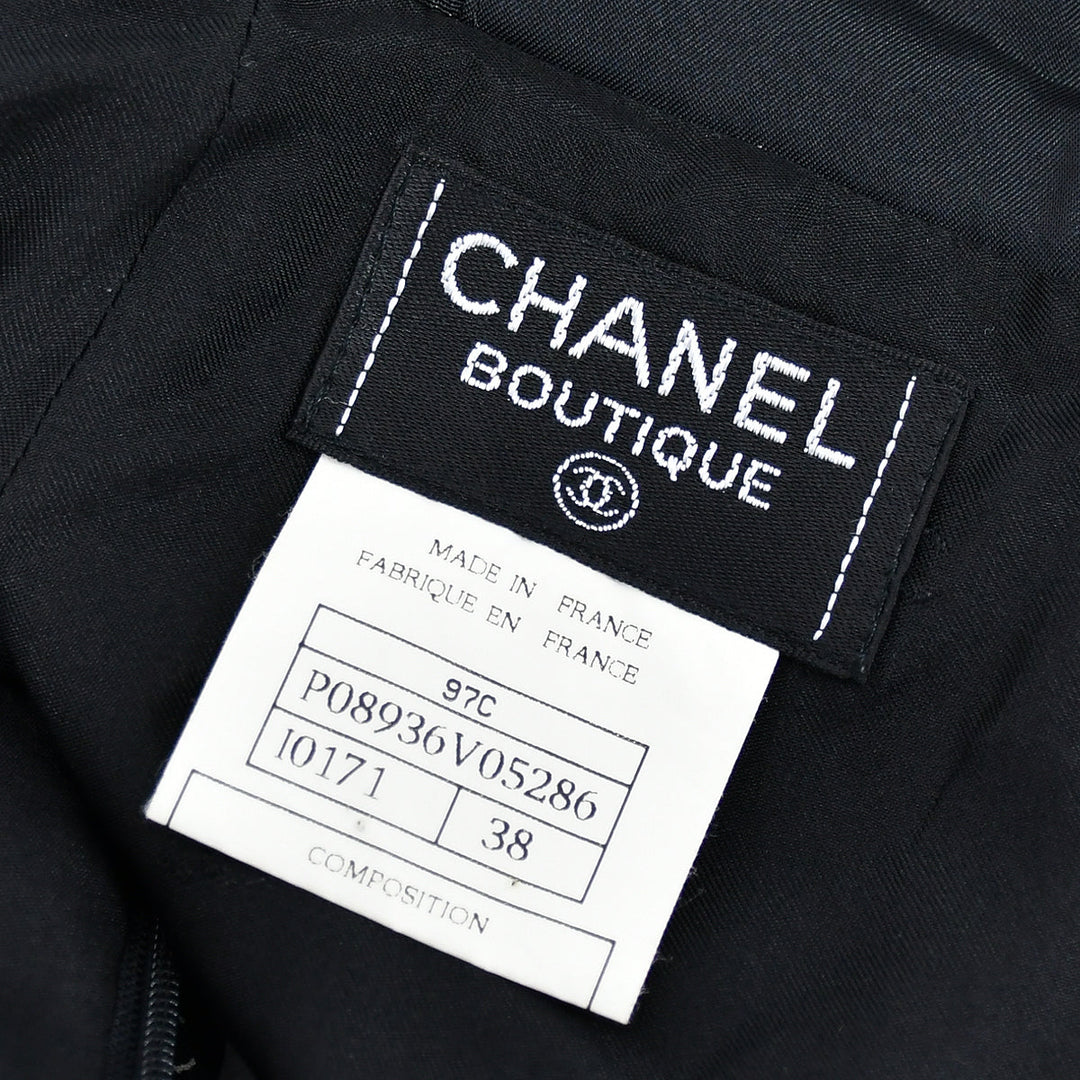 Top Quality Chanel Skirt Black 97C #38