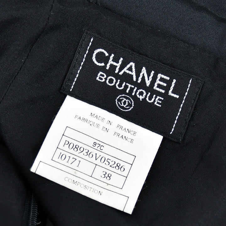 Top Quality Chanel Skirt Black 97C #38