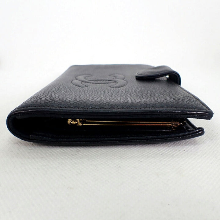 Chanel Logo CC Wallet