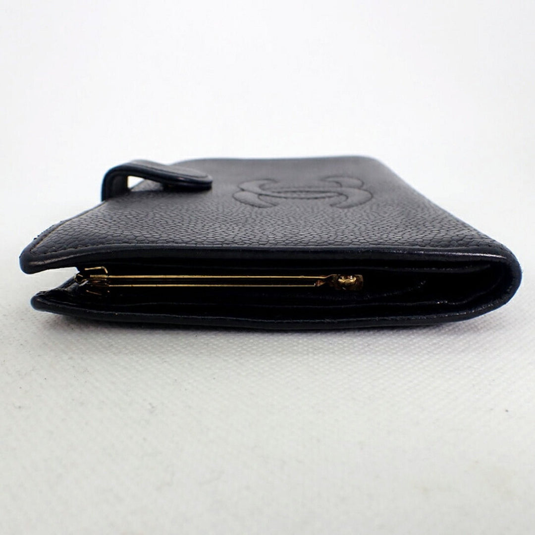 Chanel Logo CC Wallet