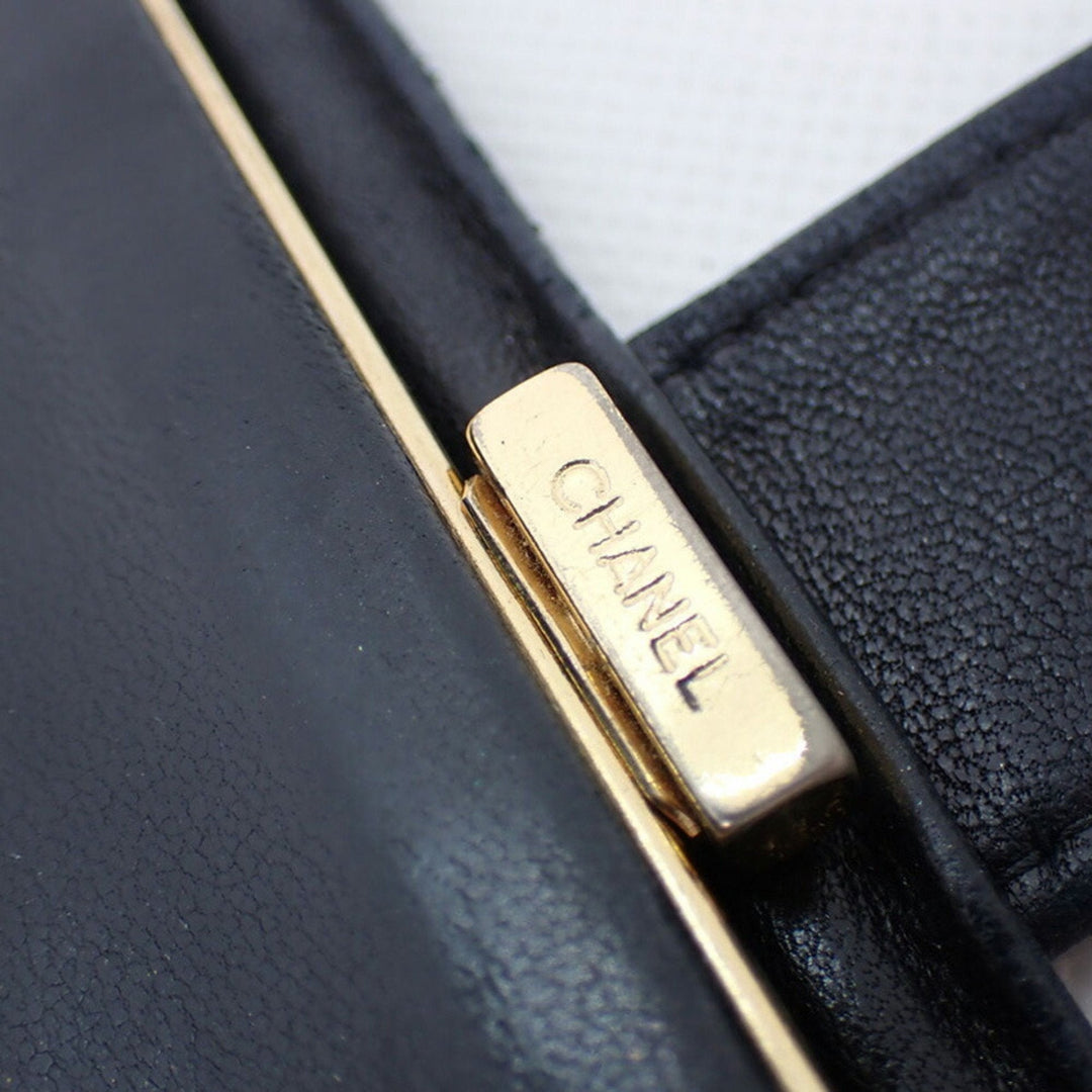 Chanel Logo CC Wallet
