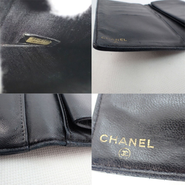 Chanel Logo CC Wallet