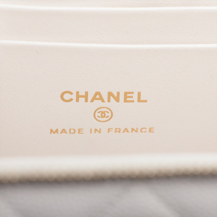 Top Quality Chanel Matrasse Caviar S Chain Shoulder Bag Vanity White G