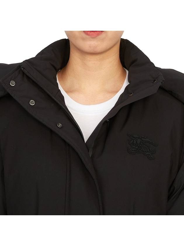 Burberry Logo Triomphe Canvas Calfskin Headband Tan