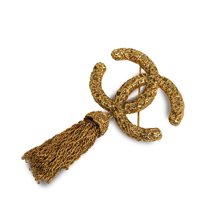 Top Quality Chanel COCOMARK TASSEL BROTHER GOLD MECKING LADY Top Quality Chanel Top Quality Chanel COCOMARK TASSEL BROTHER GOLD MECKING LADY CHANEL