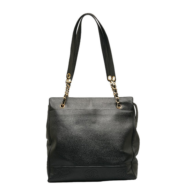 Top Quality Chanel Cocomark  Bag houlder Bag Black Caviar S  Chanel
