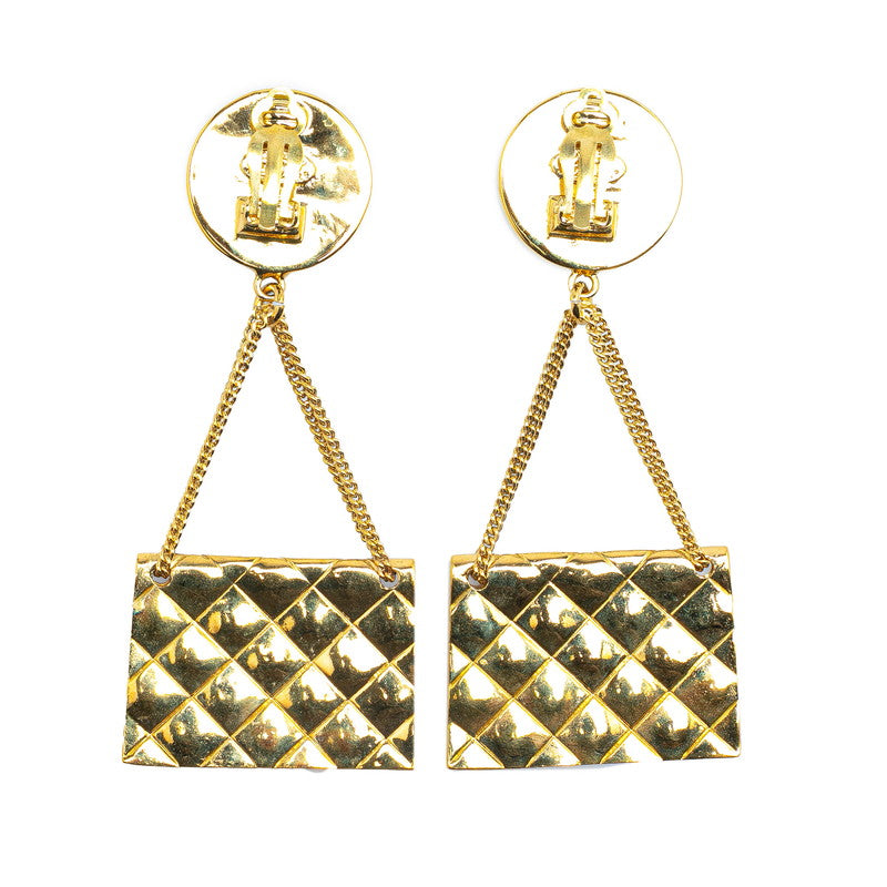 Top Quality Chanel Coco Mark Coin Bag Motif Earrings