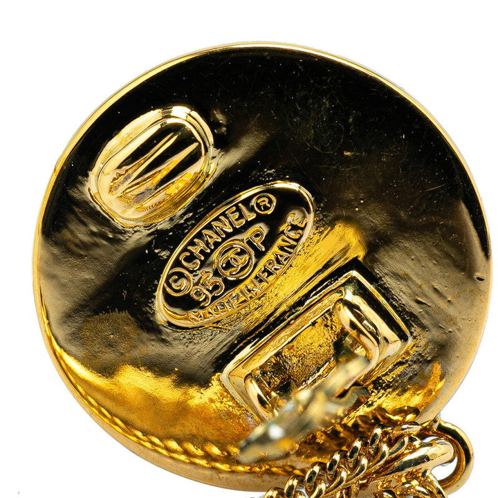Top Quality Chanel Coco Mark Coin Bag Motif Earrings