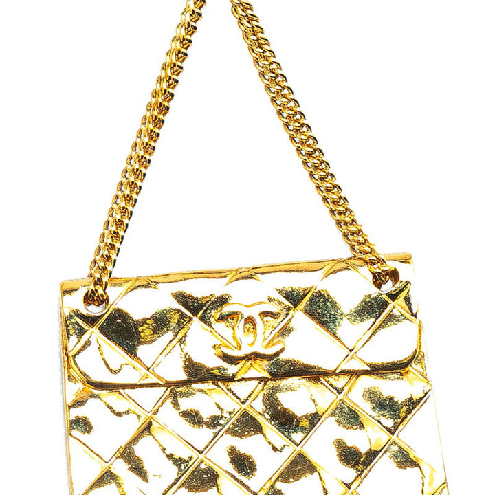 Top Quality Chanel Coco Mark Coin Bag Motif Earrings
