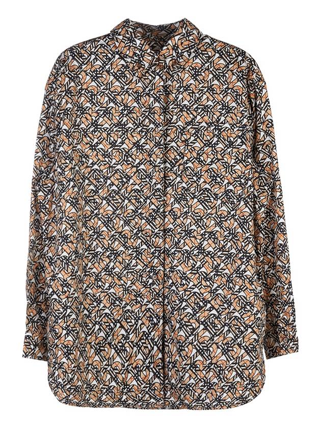 Burberry Monogram Logo Print Shirt