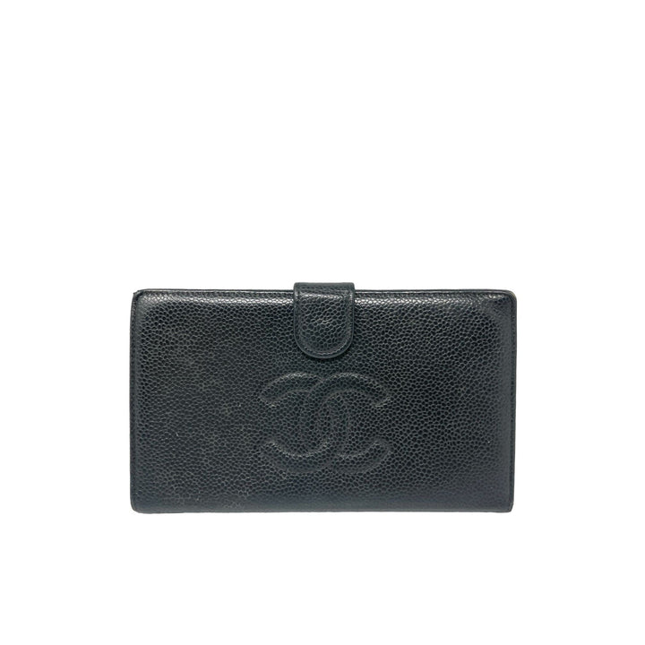 Top Quality Chanel Top Quality Chanel Timeless Caviar Continental Wallet - Black