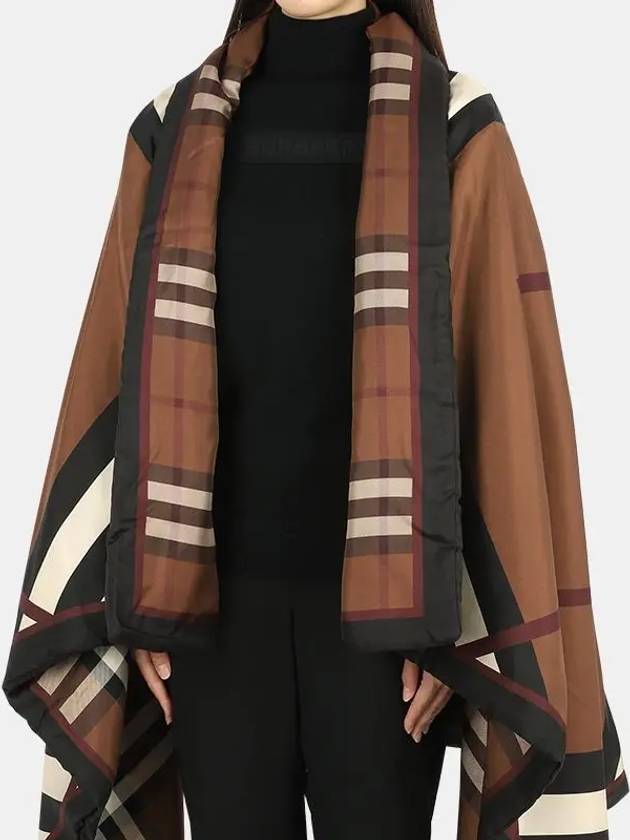 Burberry Silk Cape Brown