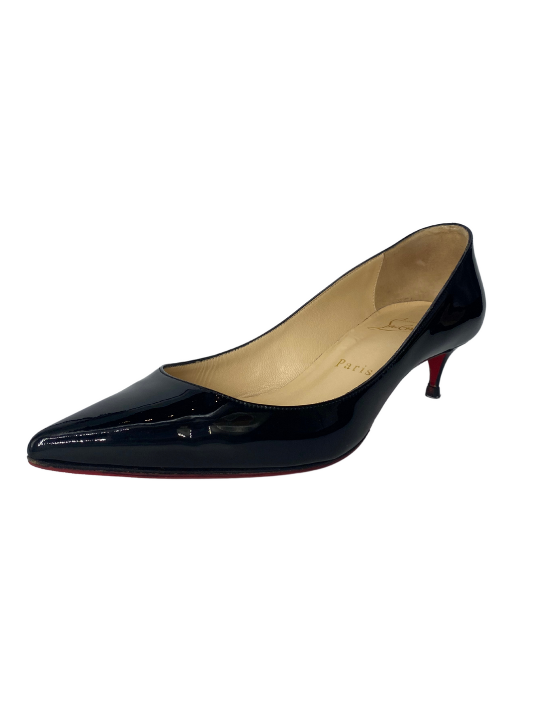 Christian Louboutin Patent Leather Decollete Heels |US6|IT36|