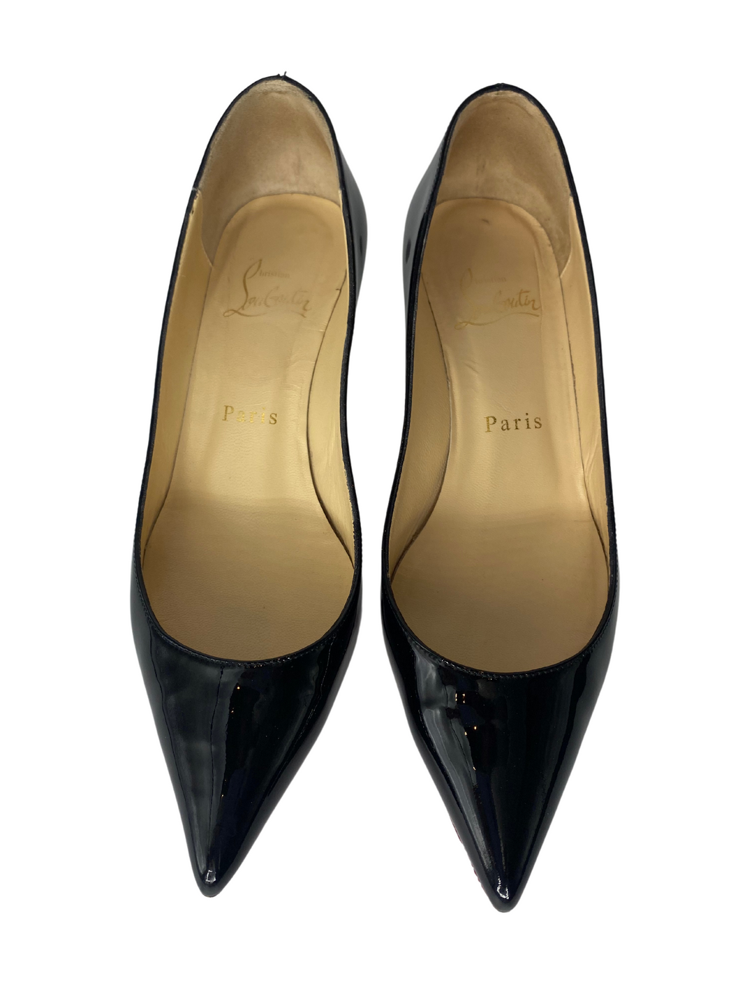 Christian Louboutin Patent Leather Decollete Heels |US6|IT36|