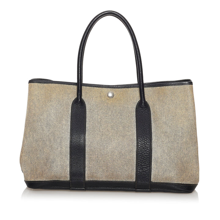 Gray Top quality Hermes Garden Party PM Tote Bag